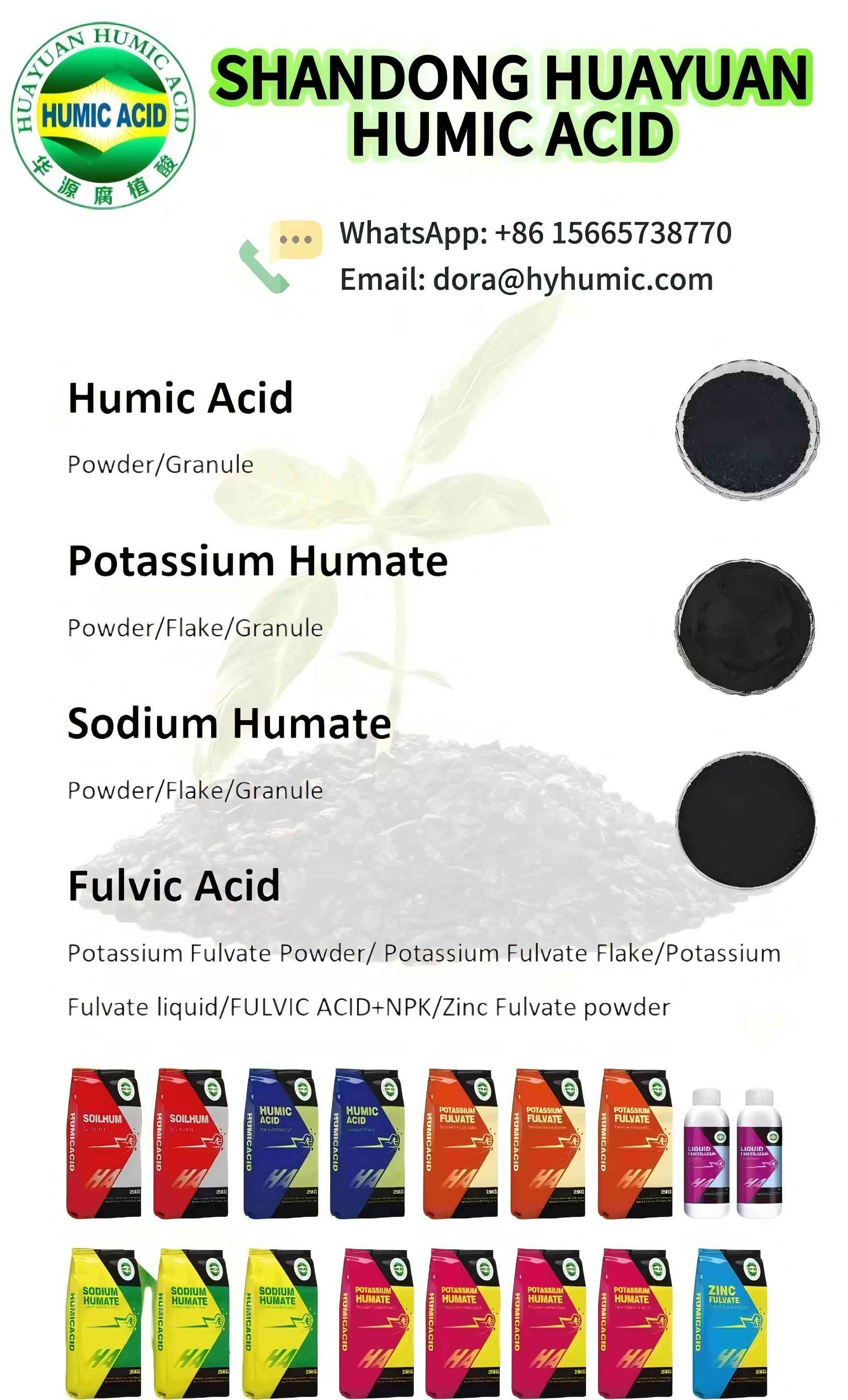 Fabricante de escamas de humato de potasio con gran descuento en China.jpg